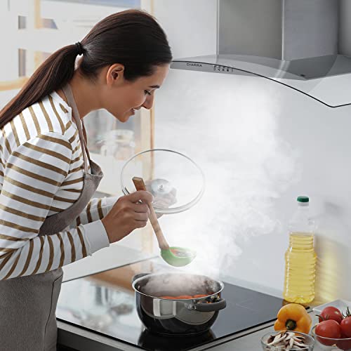 CIARRA-CBCS9506B-Campana-Extractora-Cristal-90cm-650mh-210W-3-Velocidad-de-Extraccion-Evacuacion-al-Exterior-y-Recirculacion-Interna-por-Filtro-de-Carbon-CBCF004-Acero-Inoxidable