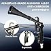 WEAREN Car Cleaning Gun, Air Blow Gun with Nozzle & Brush, Aluminum Alloy Car Detailing Kit for Interior & Exterior, Quickly Blasts Dirt & Dust, Professional Car Detailing Tools