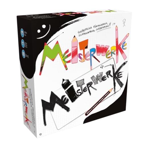 Asmodee 200737 - Meisterwerke - [importado de Alemania], Exclusivo en Amazon