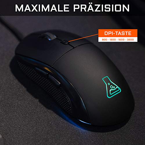 Gaming-Tastatur und Maus The G-Lab Combo Iridium