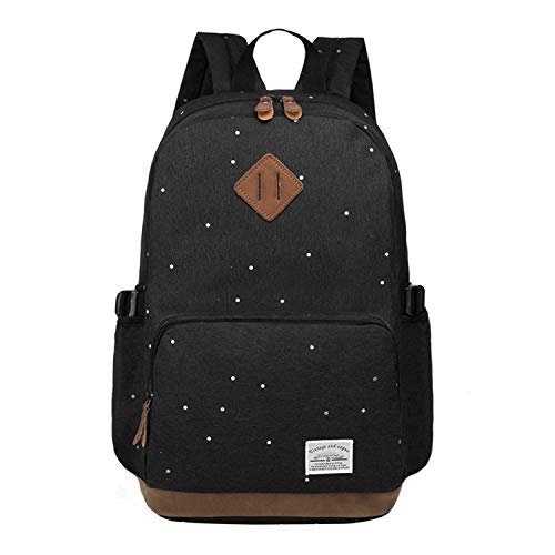 HFY Mujer Mochila Impermeable  para portátil Multiusos Daypacks 15.6 Pulgadas