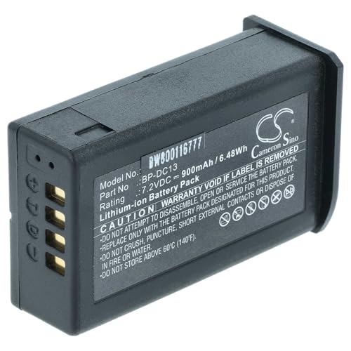 vhbw 1x batería Compatible con Leica Silver 19800, TL, T, TL2, T (Typ 701) cámara (900 mAh, 7,2 V, Li Ion)