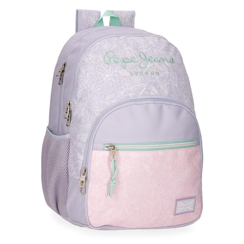 Pepe Jeans Renata Mochila, Morado,...