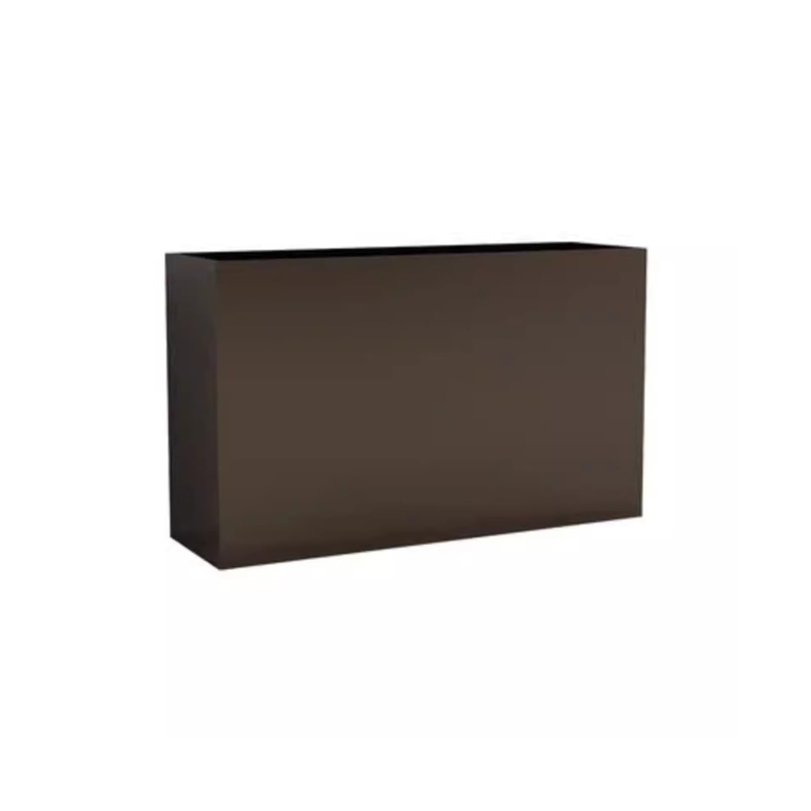 Kx9Lb8d Planter Box Outdoor Flower Box Mobile Trough Commercial Square Courtyard Bed