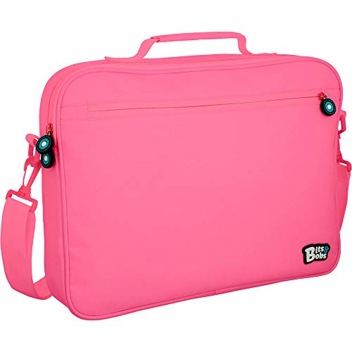 Grafoplás bits & Bobs, Borsa a tracolla per ragazze, rosa, 38 x 28 x 6