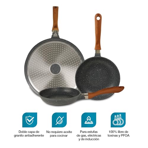 La Mejor Lista de Sarten de teflon más recomendados. 27 sarten de teflon marca Casa Litus (3)