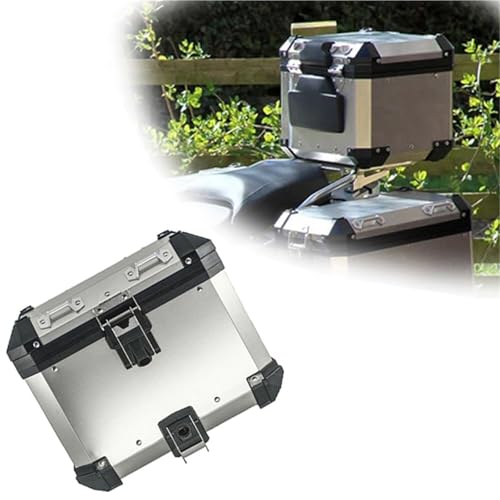 �o�C�N�p���[�{�b�N�X R1250GS LC ADV 2018 2019 2020 2021 �o�C�N�A�N�Z�T���[ �A���~�T�h���o�b�O �X�[�c�P�[�X ���A���Q�b�W�{�b�N�X �g�����N �g�b�v�P�[�X(Top Case Silver)