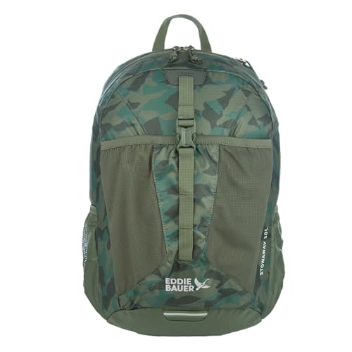 Image of Eddie Bauer Stowaway Packable Backpack | Travel | Outdoor | Lightweight | Foldable | Durable | Ripstop Polyester | 30L - Sprig Green