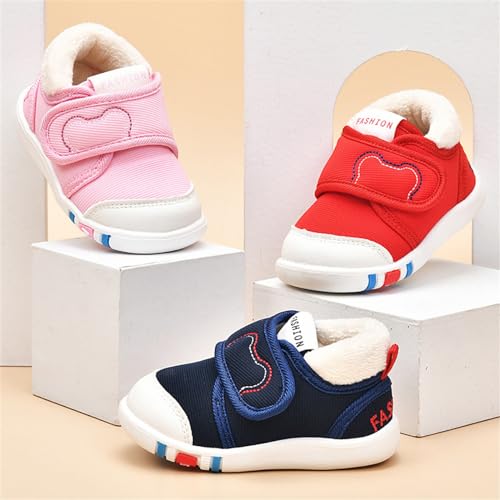 Infant Girls Boys Sports Shoes Fall and Winter Soft Bottom Non Slip Cotton Shoes Lightweight 18 Months Girl Shoes4