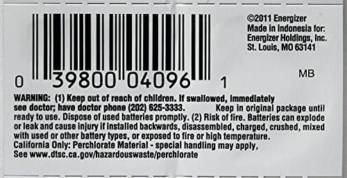 [ Strip Of 8 ] Energizer A76/Lr44 (A76Bp), Sr44, L1154, 1.5V Alkaline Batteries #TOP1