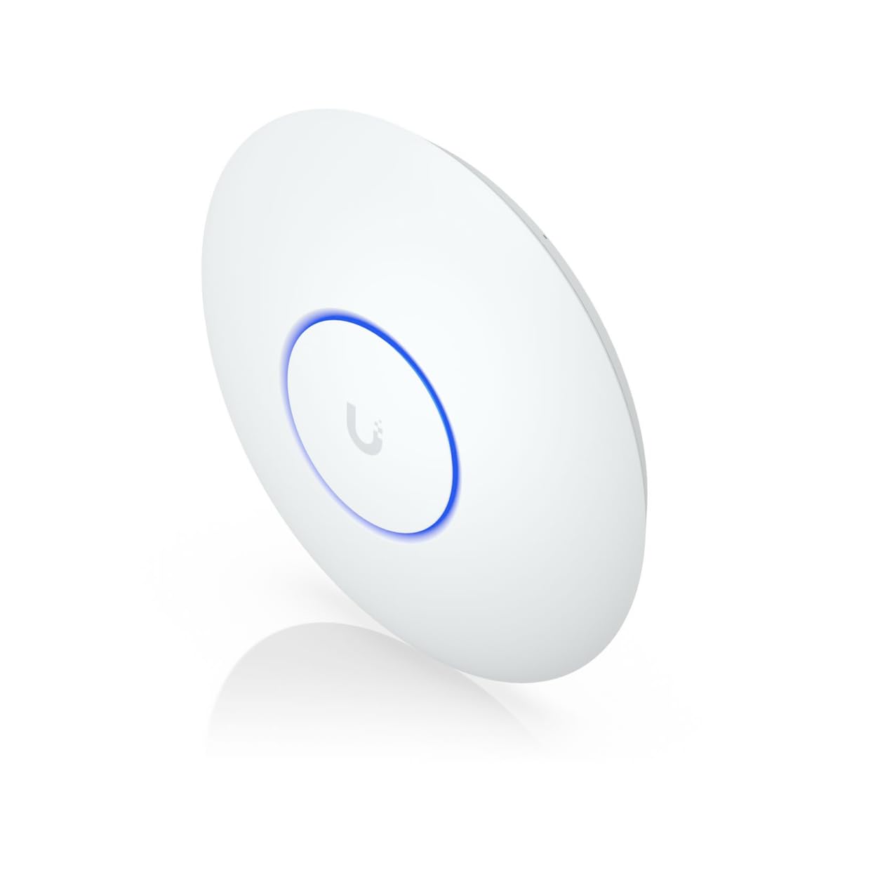 Ubiquiti UniFi U7-Lite – Punto di Accesso WiFi 7 (802.11ac/AX/be), 4 Flusso Spaziali, 115 m² di Copertura, 2.5 GbE RJ45, PoE+, 200 Utenti, Montaggio a Soffitto/Murale, Bianco