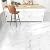WESTICK White Marble Peel and Stick Floor Tile for Bathroom Waterproof Flooring Tiles Matte Marble Sticky Tiles Floor Self Adhesive Vinyl Flooring Tile for Kitchen Bedroom Camper 5 PCS 12"x12"