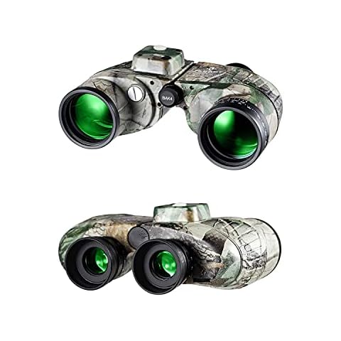 DDQQ 10x50 HD Waterproof Military Binoculars, Outdoor Night Vision Binoculars, With/internal Rangefinder And Compass, Used For Water Sports, Hunting, Bird Watching, Boating, Etc Cover