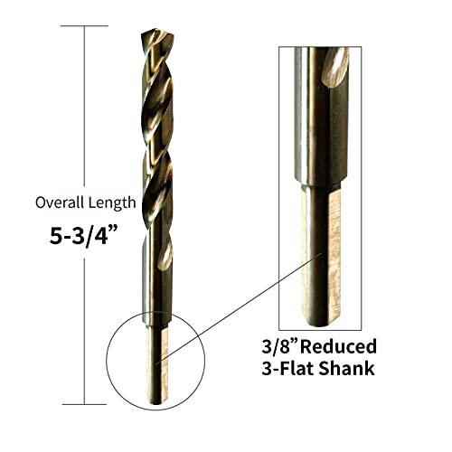 Stroton COBALT 6 SERIES BITS INCH 1/2 Cobalt Drill Bit For Stainless Steel And Hard Metal thumb #1