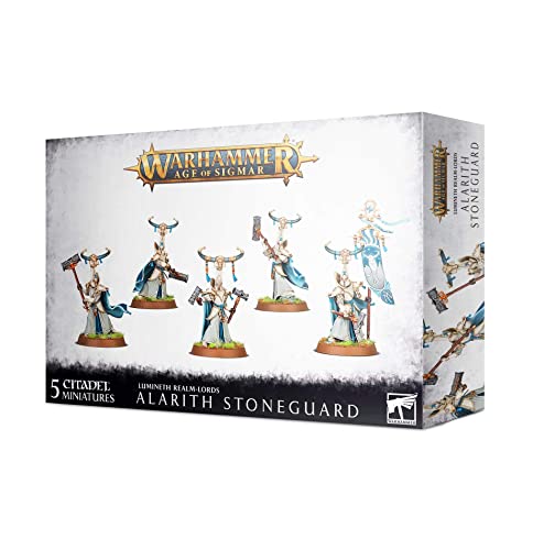 Games Workshop - Warhammer - Age of Sigmar - Lumineth Realm-Lords: Alarith Stoneguard