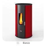 Stufa a pellet Cadel Rondo' Bianco RON0100196