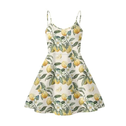 Image of Biyejit Women Casual Loose Dress Strap Long Summer Beach Swing Dress