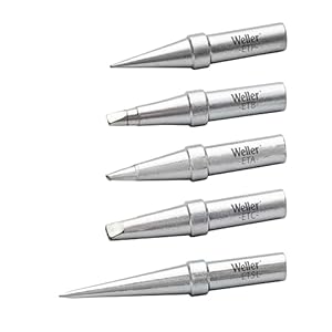 Weller T0054104699 5-delige echte ET soldeertip set voor WE 1010 soldeerstation