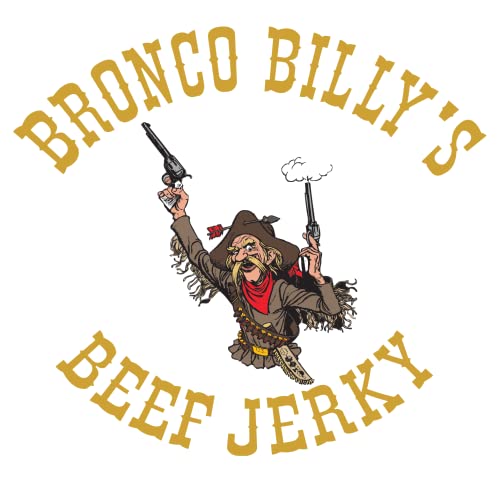 Bronco Billy's Beef Jerky Old Country Half Pound Jar #TOP5