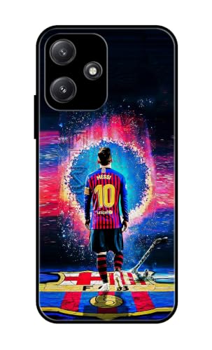 PRINTFIDAA® Printed Hard Back Cover Compatible for Mi Redmi 12 5G Back Cover (Famous Football Player -J1) -31082026(GW) - Image 2