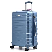 IDEAL STORAGE SPACE: Transporting as many necessities as possible with as little inconvenience as possible . The RMW suitcase interior features packing straps to hold your clothes in place, A zipped divider pocket for anything you want to keep separa...