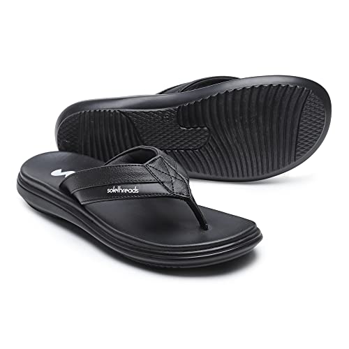 SOLETHREADS SKYWALK | Classy | Comfortable | Ultra-Light | Shock Absorbent | Bounce Back Technology | Water-resistant | Slippers | Flip Flops for Men