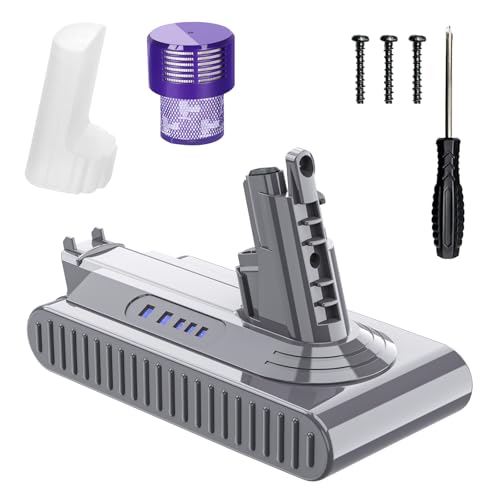Image of 7000mAh 25.2V V10 /SV12 Battery Replacement for V10 Battery Pack 7 Cell Compatible with V10 Animal /Absolute /Motorhead /Cyclone Series Cordless Vacuum Cleaner