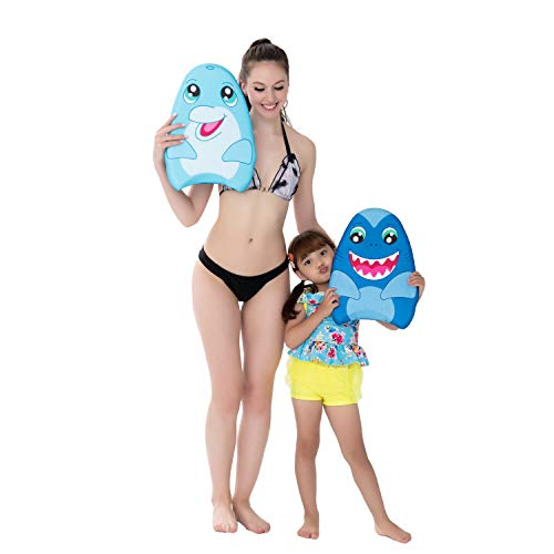 image for JOYIN Learn-to-Swim Kickboard Shark, Dolphin, Sea Turtle for Kids Summ