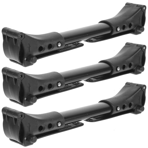 NUOBESTY 3Pcs Universal Aluminum Stroller Connectors for Twins Adjustable Baby Stroller Connector for Double Attachment Lightweight and Waterproof