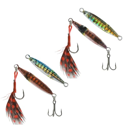 タイジグ イカで鯛を釣る メタルジグ ライブ イカベイト ショアレッド 真鯛 マダイ たまに 青物 根魚 ライトショアジギング タイラバ 一つテンヤ (Fセット(7.2g?2個))