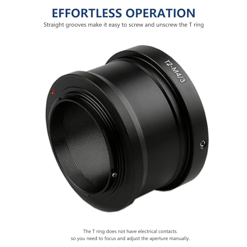 image for Lightdow T/T2 Mount Lens Adapter Ring M43 for Panasonic Lumix G7 GH5 G