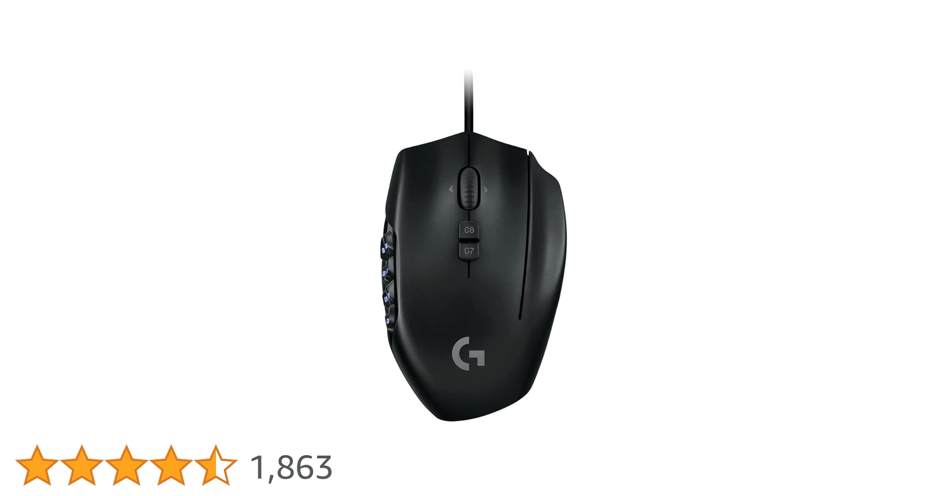 Amazon.co.jp: Logicool G ゲーミングマウス G600t 有線