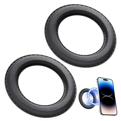 Magnetringe mit MagSafe Universal-Telefon-Wandhalterung kompatibel mit iPhone 12 13 14 15 Plus Pro Max starker 3M-Kleber N52H hohe Stabilität für Küche Büro Auto