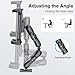 OHLPRO Tablet Mount for Truck - Heavy Duty Drill Base - Tablet Holder for Car Dashboard, iPad Holder for All 5