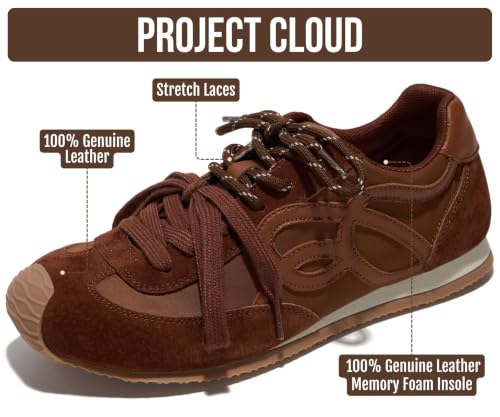 100% Genuine Leather Sneakers