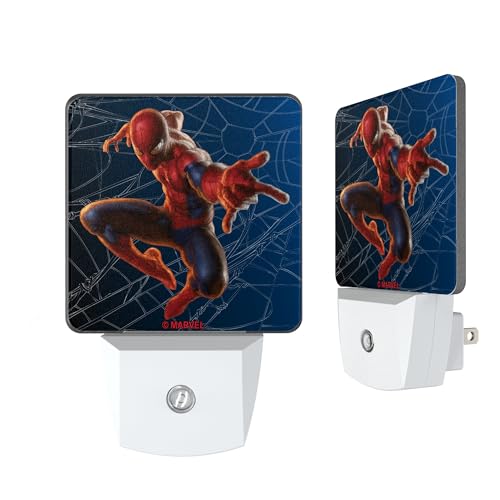 Keyscaper Marvel Spider-Man MechLine Night Light 2-Pack
