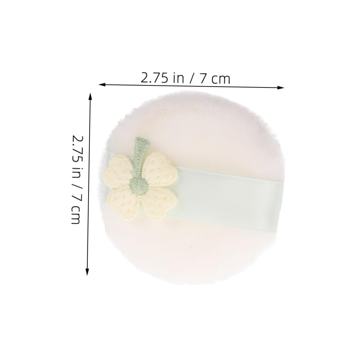 BESTYASH 3Pcs Soft Cosmetic Puff Fluffy Makeup Powder Pads for Loose Powder and Foundation Washable Reusable for All Skin and Makeup Needs