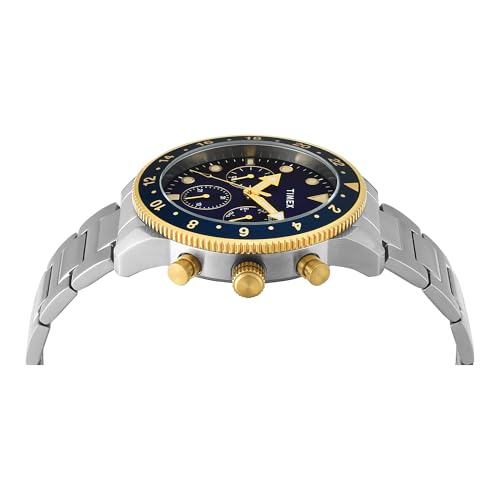 Image of TIMEX Analog Watch for Man with Round Dial & Water Resistant Men's Wrist Watches