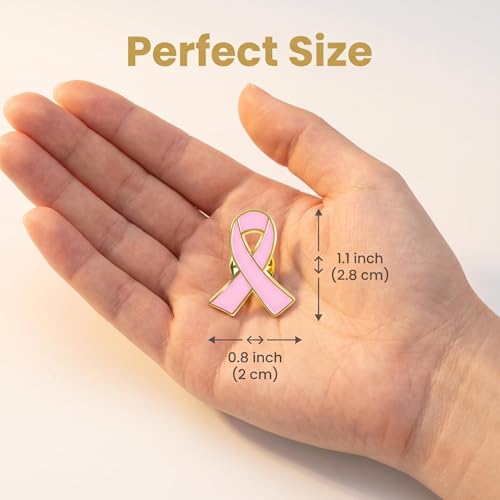 Image of Awareness Enamel Lapel Pin - Nickel and Gold Plated Ribbon Pin - Prevention and Awareness Ribbon - Jewelry Brooch Pin with Secure Clutch Back
