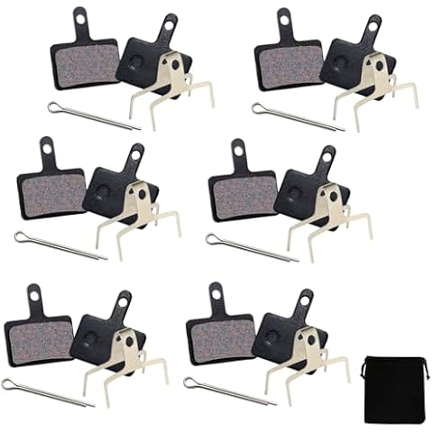 KASURE 6 Pairs Resin Bicycle Brake Pads Cover