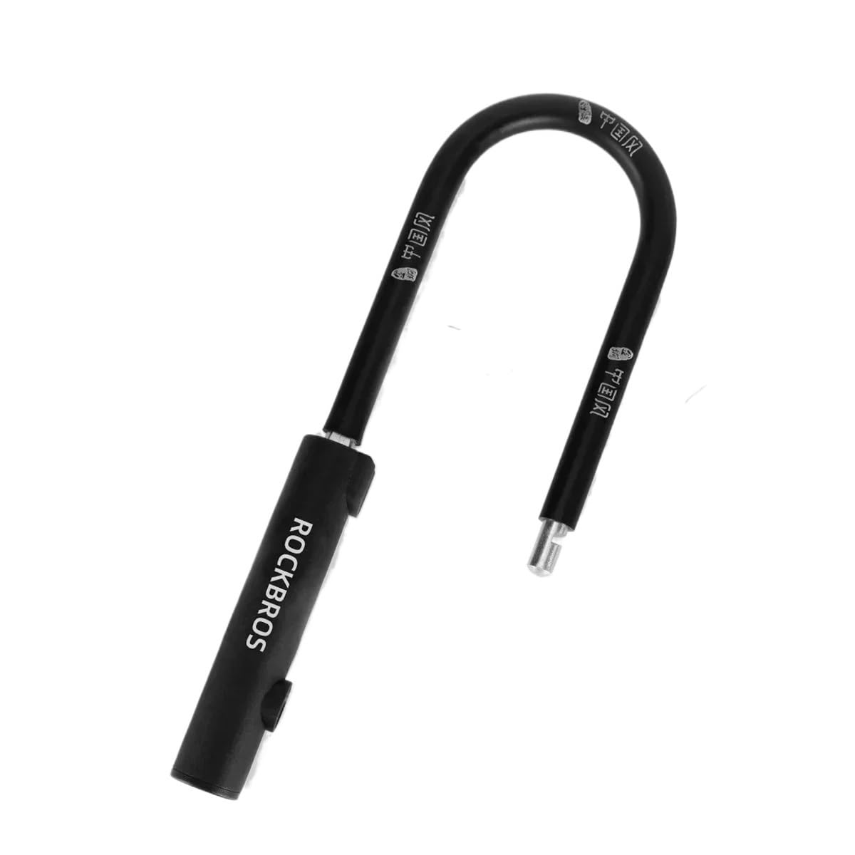 Verrouillage du Guidon Cadenas pour Scooter électrique en Forme de U, Ensemble de câbles antivol, Accessoires de Route pour VTT