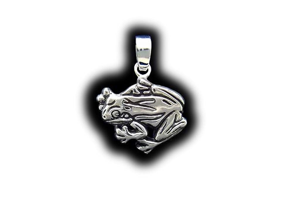 Tree Frog 2 Charm Tree Frog Necklace in Solid Sterling