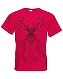 Photo Gallery tatuaggio tribale lizard t-shirt da uomo con stampa grande, rosso, xl Photo Gallery tatuaggio tribale lizard t-shirt da uomo con stampa grande, rosso, xl