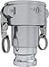 PT Coupling CXA Long STA-Lok 2 Series Stainless Steel Cam and Groove Hose Fitting, Reducer, 4" Coupler x 3" Adapter