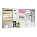 STEELMASTER by BankSupplies Magnetic Bulletin Board | 30 x 14 Inches | Silver | Includes 6 Magnets, 4 x 6 Dry Erase Board & Dry Erase Marker | Scratch Resistant Finish | Horizontal & Vertical Display