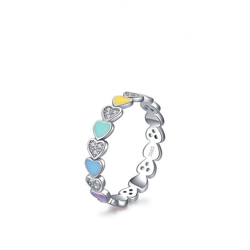 Bagues tendance en argent avec cristal, le cadeau idéal pour femme