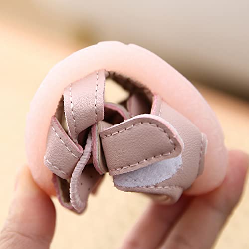 Toddler Baby Girl Shoes Breathable Shoe Dew Toe Shoe Bag Head Sandals Girl Sandals Baby Soft Shoe Infant Girl Shoes (Pink, 15)3