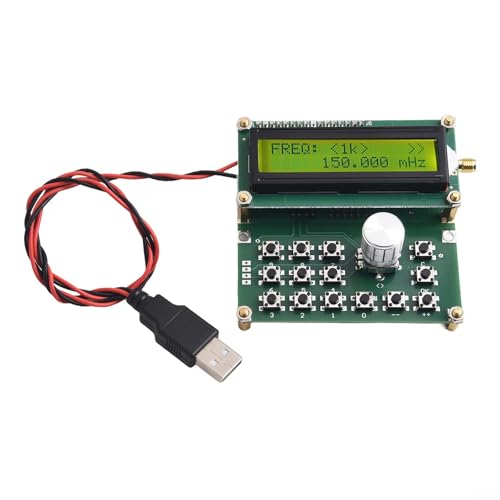 【Gamma di frequenza 35-4000MHZ】: questo generatore di segnale RF è progettato per coprire un'ampia gamma di frequenze da 35 a 4000 MHz, consentendo applicazioni in vari campi.