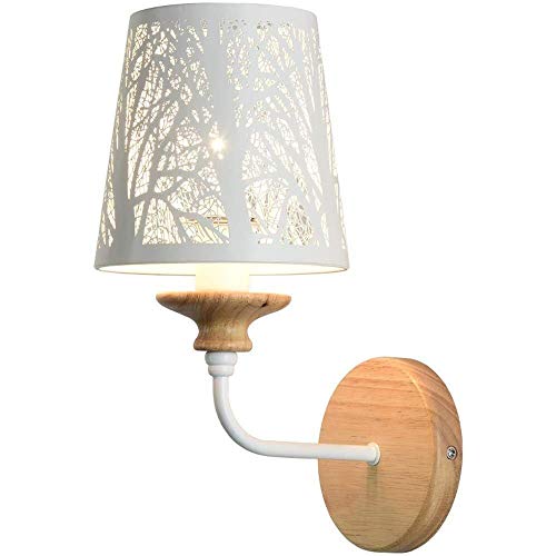 GBX Luces para la pared, aplique Procesos de fábrica estrictos Asegurar troncos Dormitorio Mesita de noche Materiales de alta calidad Simplicidad moderna Lámpara nórdica Metal, Madera Luces de pared