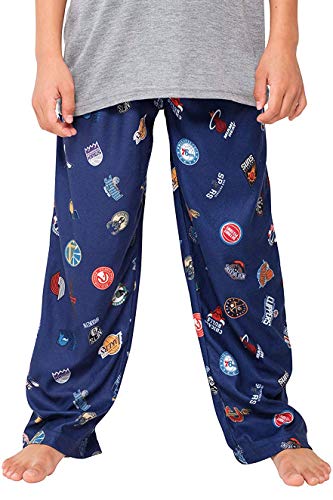 Image of Ultra Game Youth NBA Official 2-Piece PJs Lounge Pants & Tee Set